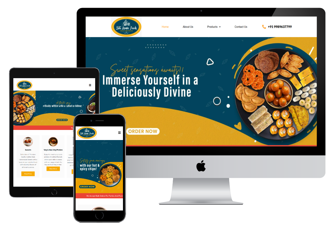 sita home foods mockup